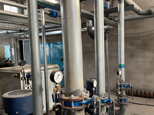 廊坊霸州小區(qū)供熱站地源熱泵改造升級(jí)工程