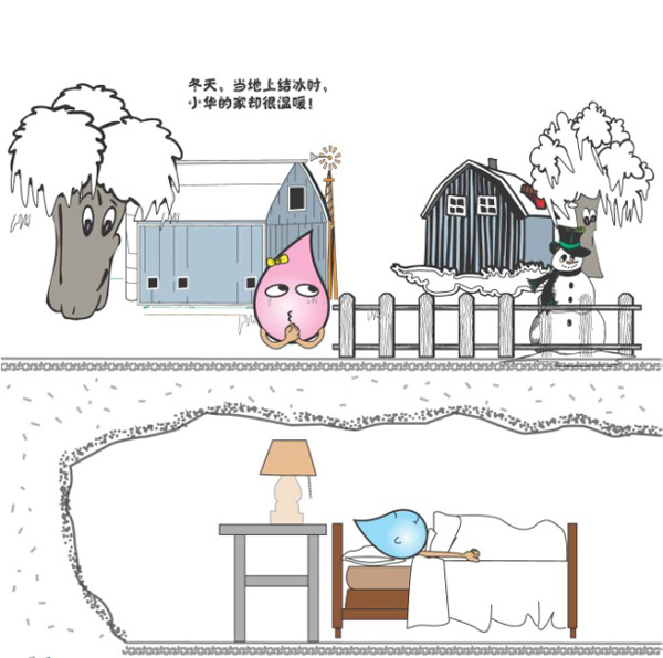 廊坊物探巖土工程有限公司宣傳漫畫(huà)